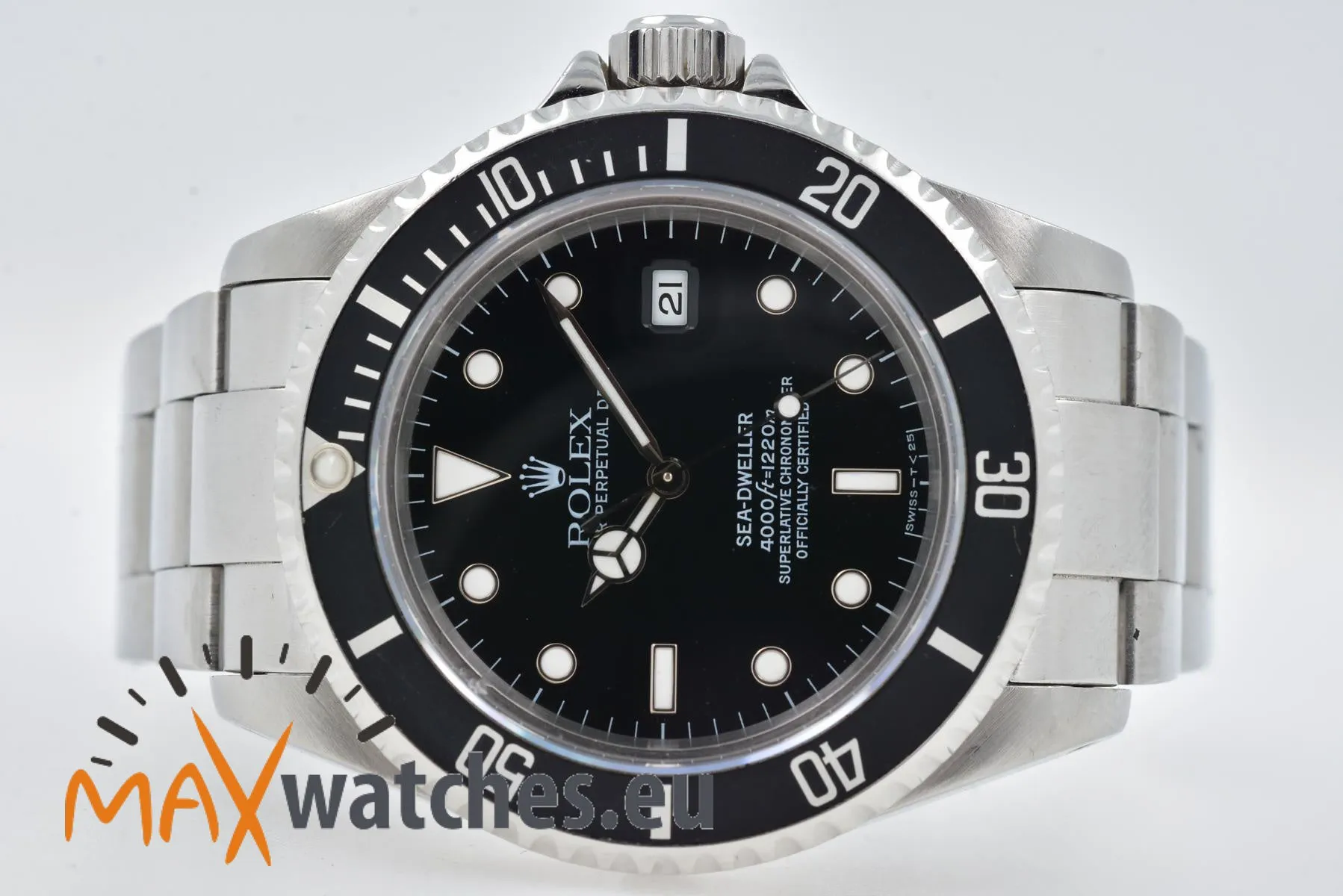 Rolex Sea-Dweller 4000 16600 40mm Stainless steel Black