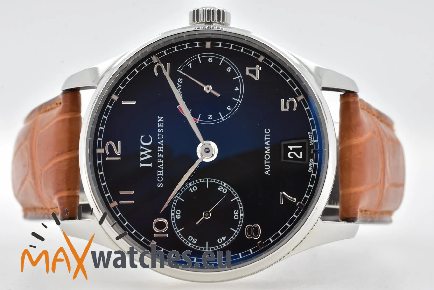 IWC Portugieser Automatic IW500109 42.5mm Stainless steel Black