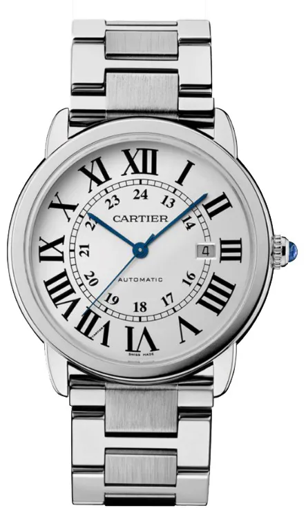 Cartier Ronde Solo de Cartier W6701011 42mm Stainless steel White