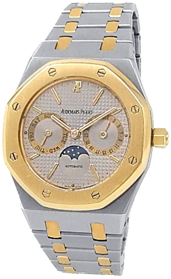 Audemars Piguet Royal Oak 25594SA.OO.0789SA.01 36mm Yellow gold and Stainless steel Silver