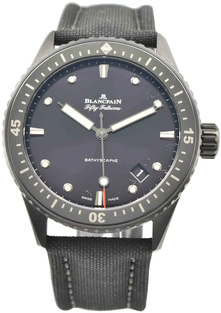 Blancpain Fifty Fathoms 5000-0130-B52A 43.6mm Ceramic Black