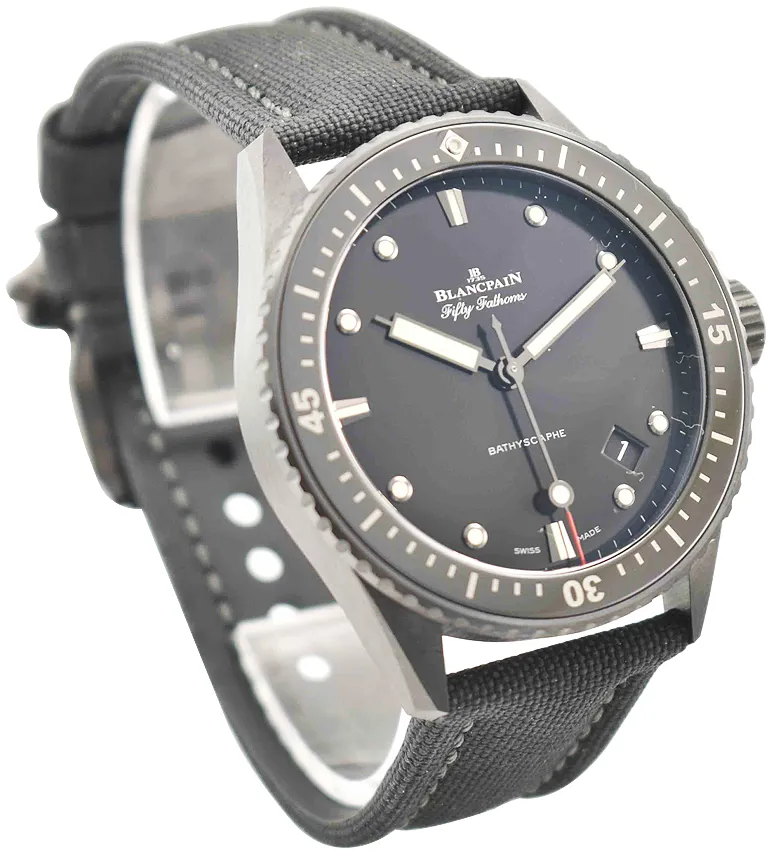 Blancpain Fifty Fathoms 5000-0130-B52A 43.6mm Ceramic Black 2