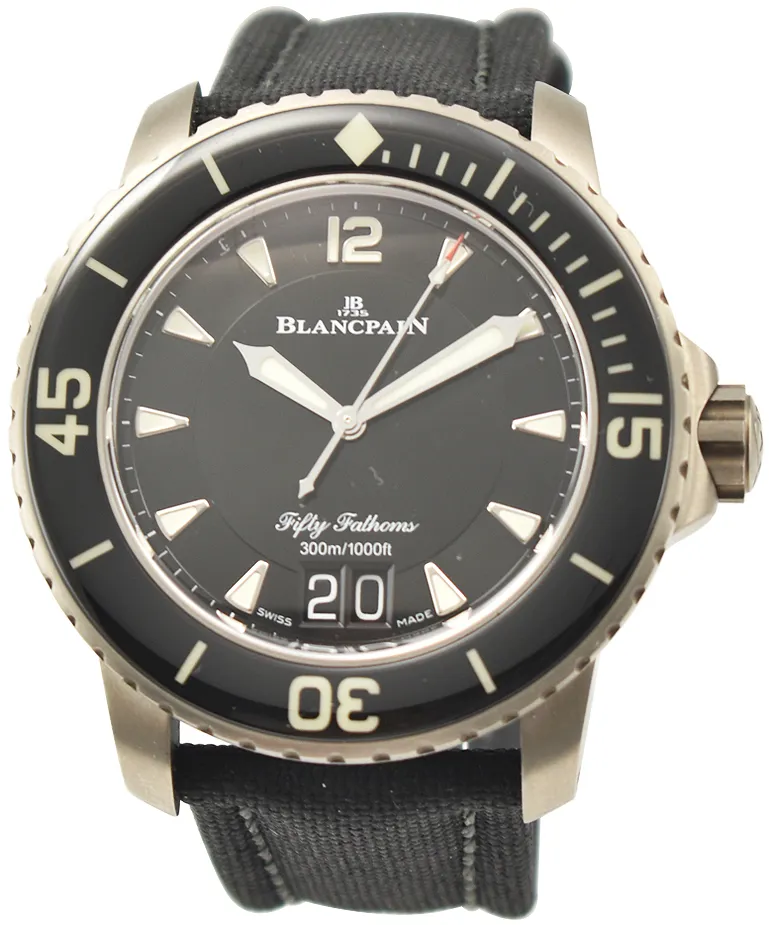 Blancpain Fifty Fathoms 5050-12B30-B52A 45mm Titanium Black