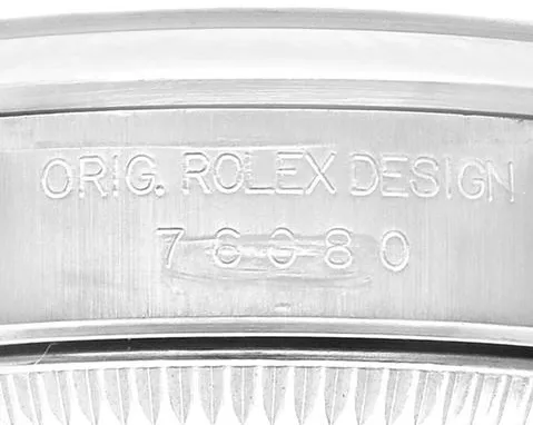 Rolex Oyster Perpetual 76080 24mm Stainless steel Salmon 6