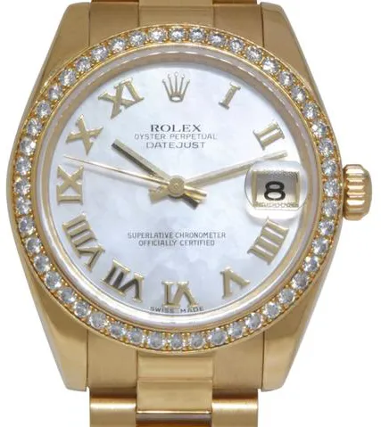 Rolex Datejust 31 178288 31mm Yellow gold Mother-of-pearl