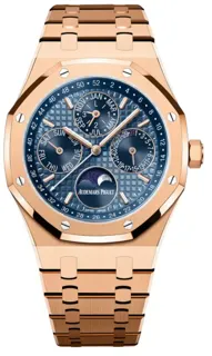 Audemars Piguet Royal Oak Perpetual Calendar 26574OR.OO.1220OR.03 Rose gold Blue