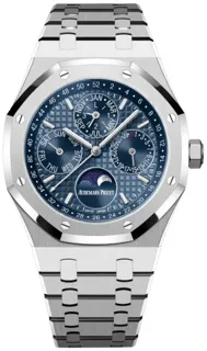 Audemars Piguet Royal Oak Perpetual Calendar 26574ST.OO.1220ST.03 Stainless steel Blue