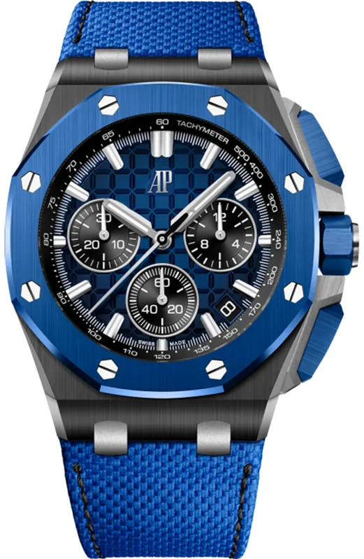 Audemars Piguet Royal Oak Offshore 26420CE.OO.A043VE.01 43mm Ceramic Blue