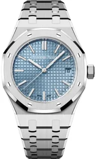 Audemars Piguet Royal Oak 15550ST.OO.1356ST.08 37mm Stainless steel Light blue