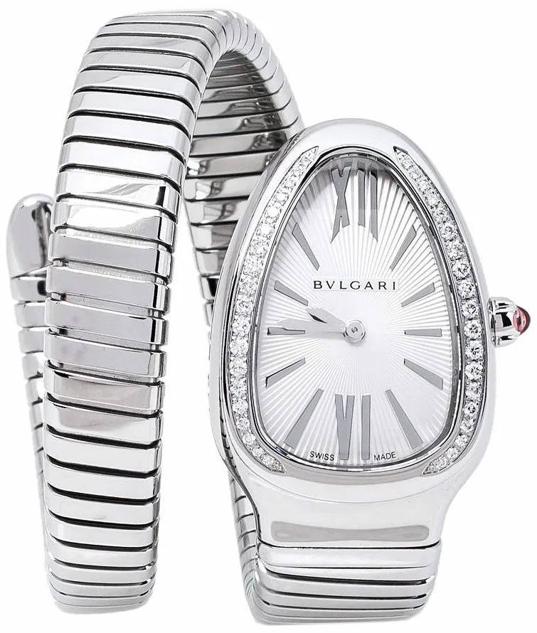 BVLGARI Serpenti 101910 35mm Stainless steel Silver