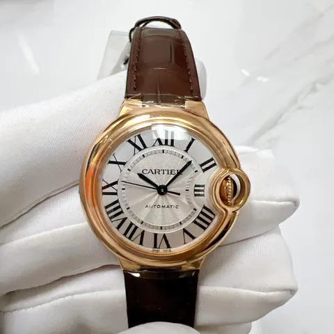 Cartier Ballon Bleu de Cartier W6920097 33mm Rose gold White 1