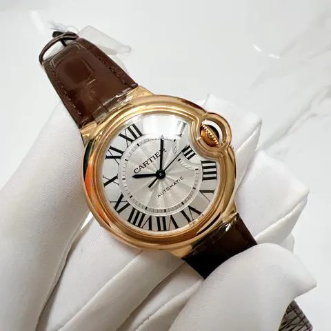 Cartier Ballon Bleu de Cartier W6920097 33mm Rose gold White 10