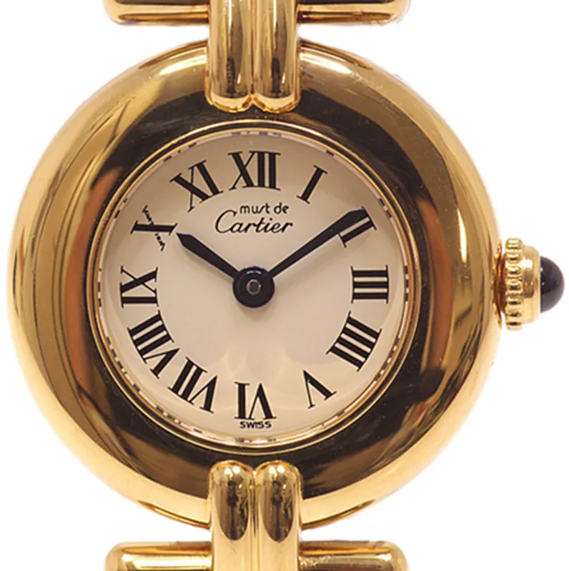 Cartier Must de Cartier 24mm Silver and Gold-plated 1