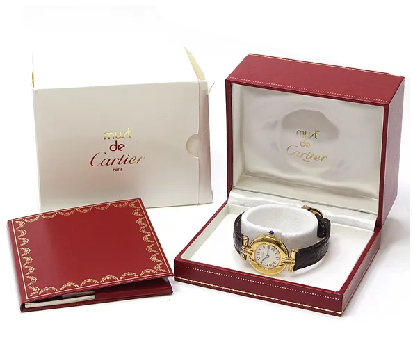 Cartier Must de Cartier 24mm Silver and Gold-plated 3