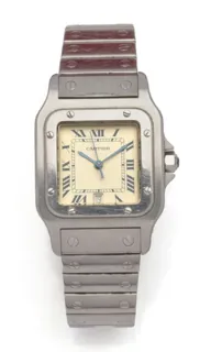 Cartier Santos 987901 Stainless steel White