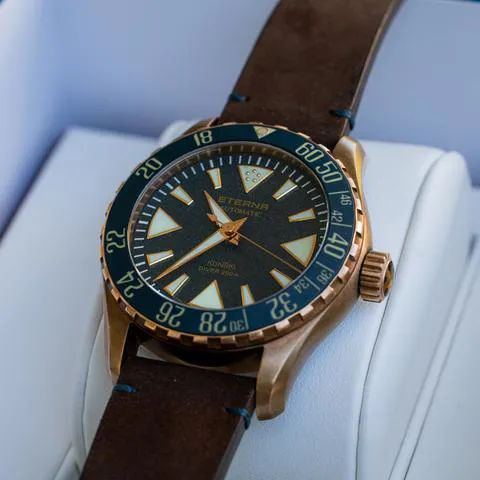 Eterna Kontiki 1291.78.53.1431 44mm Bronze Blue 1