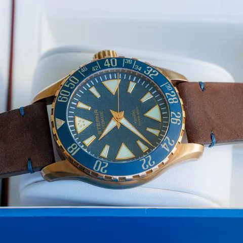 Eterna Kontiki 1291.78.53.1431 44mm Bronze Blue 3