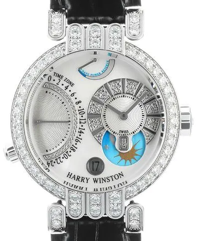 Harry Winston Premier 39mm White gold Mother-of-pearl