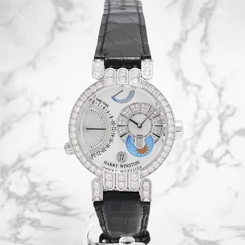 Harry Winston Premier 39mm White gold Mother-of-pearl 2