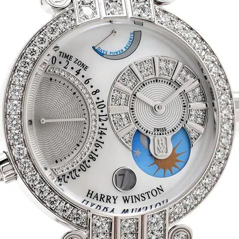 Harry Winston Premier 39mm White gold Mother-of-pearl 6