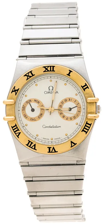 Omega Constellation 396.1070 33mm Yellow gold and stainless steel Cream