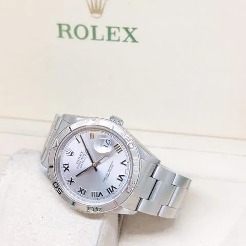 Rolex Datejust Turn-O-Graph 16264 36mm Stainless steel Gray