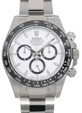 Rolex Daytona 126500LN 40mm Stainless steel White