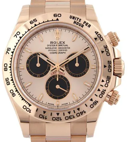 Rolex Daytona 126505 40mm Rose gold Black