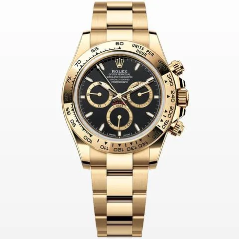 Rolex Daytona 126508 40mm Yellow gold Black