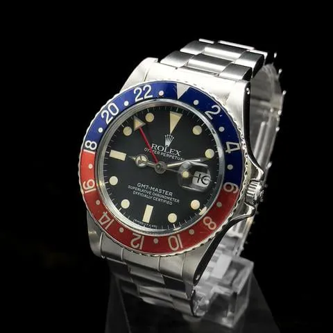 Rolex GMT-Master 16750 40mm Stainless steel Black 1