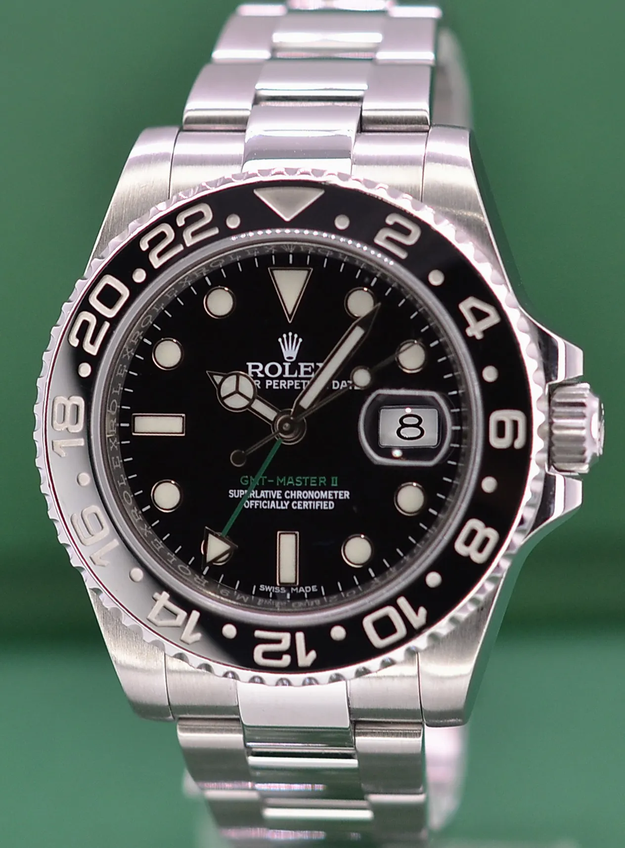 Rolex GMT-Master II 116710 40mm Stainless steel Black