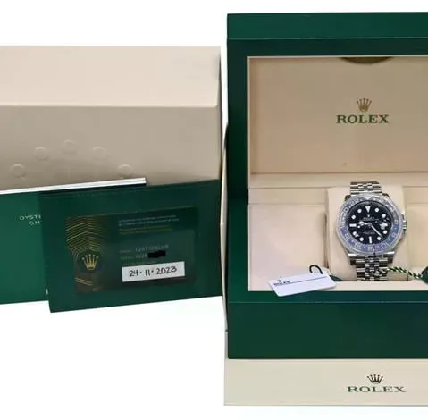 Rolex GMT-Master II 126710 40mm Stainless steel Black 2