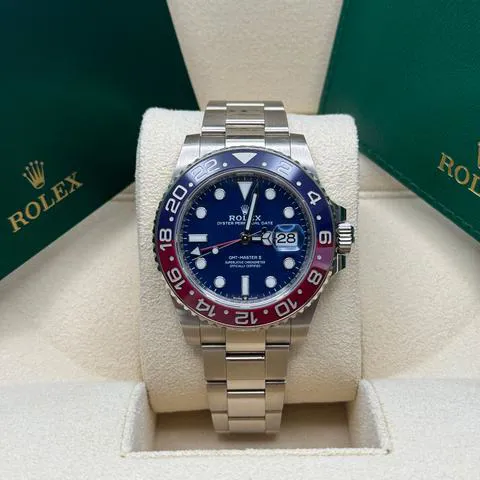 Rolex GMT-Master II 126719BLRO 40mm White gold Blue