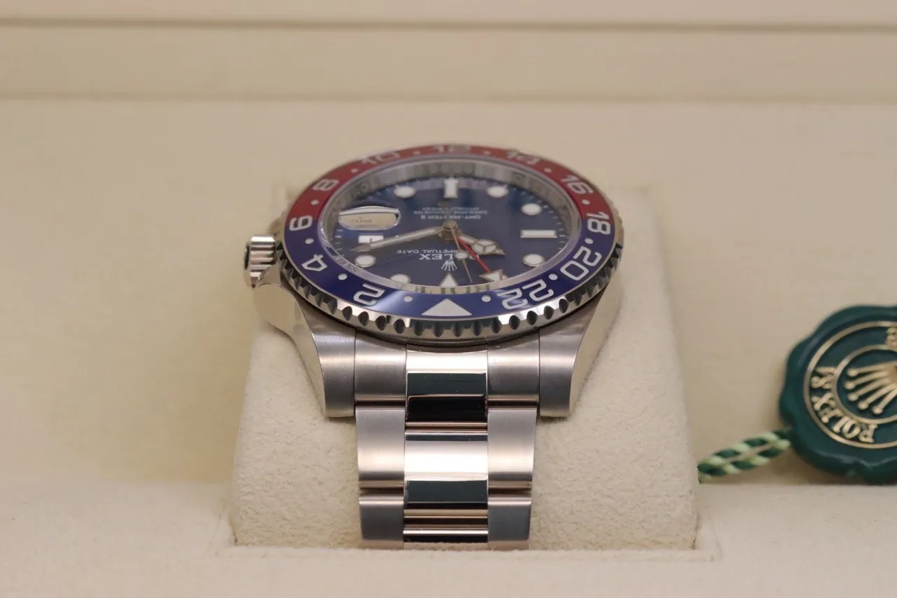 Rolex GMT-Master II 126719BLRO 40mm White gold Blue 1