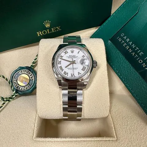 Rolex Lady-Datejust 279160 28mm Stainless steel White