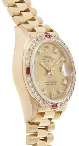 Rolex Lady-Datejust 69068G 26mm Yellow gold Champagne 2