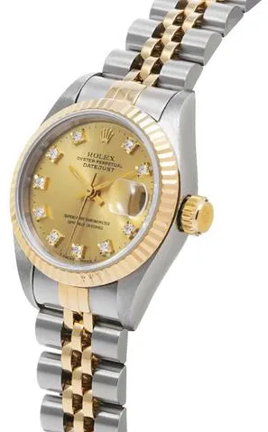 Rolex Datejust 69173G 26mm Stainless steel Champagne 1