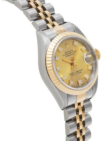 Rolex Datejust 69173G 26mm Stainless steel Champagne 2