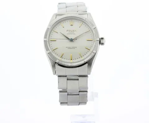 Rolex Oyster Perpetual 34 6569 34mm Stainless steel White