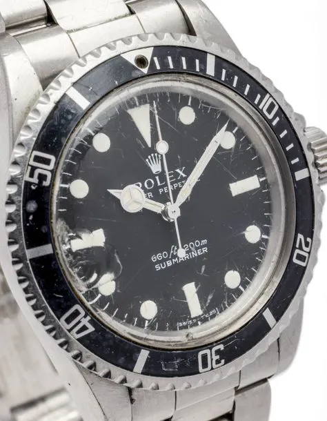 Rolex Submariner 5513 40mm Stainless steel and aluminum Black 1