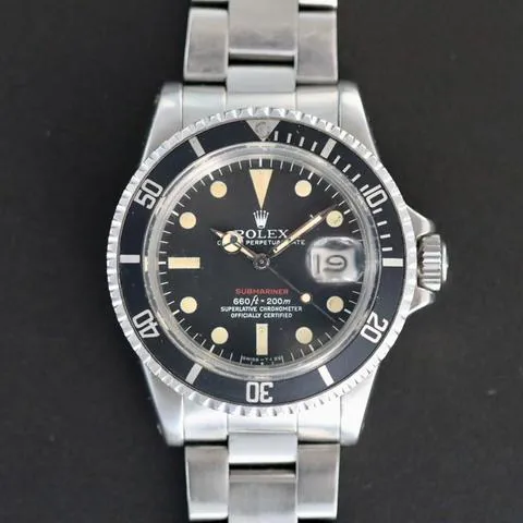 Rolex Submariner Date 1680 40mm Stainless steel Red 1
