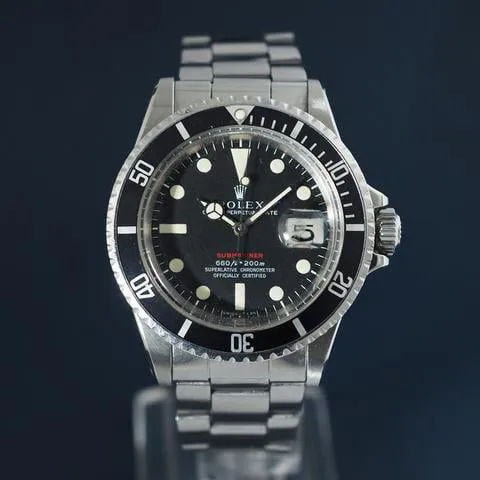 Rolex Submariner Date 1680 40mm Stainless steel Black 2