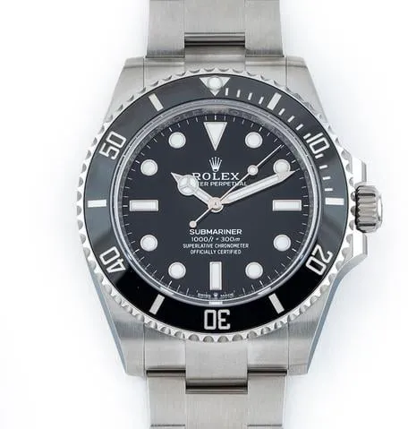 Rolex Submariner 124060LN 41mm Stainless steel Black