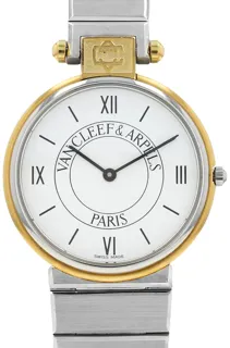 Van Cleef & Arpels La Collection 43106L5 Yellow gold and Stainless steel White