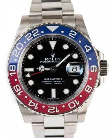 Rolex GMT-Master II 116719BLRO 40mm White gold Black