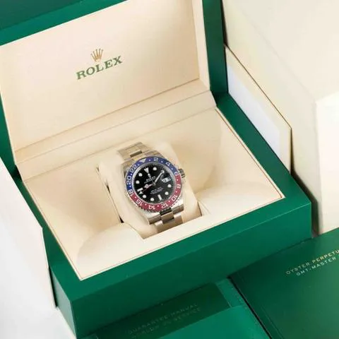 Rolex GMT-Master II 116719BLRO 40mm White gold Black 5