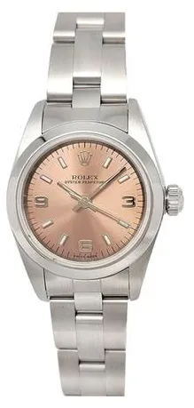 Rolex Oyster Perpetual 76080 24mm Stainless steel Rose