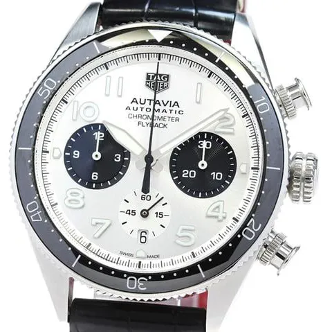 TAG Heuer Autavia CBE511B 42mm Stainless steel Silver