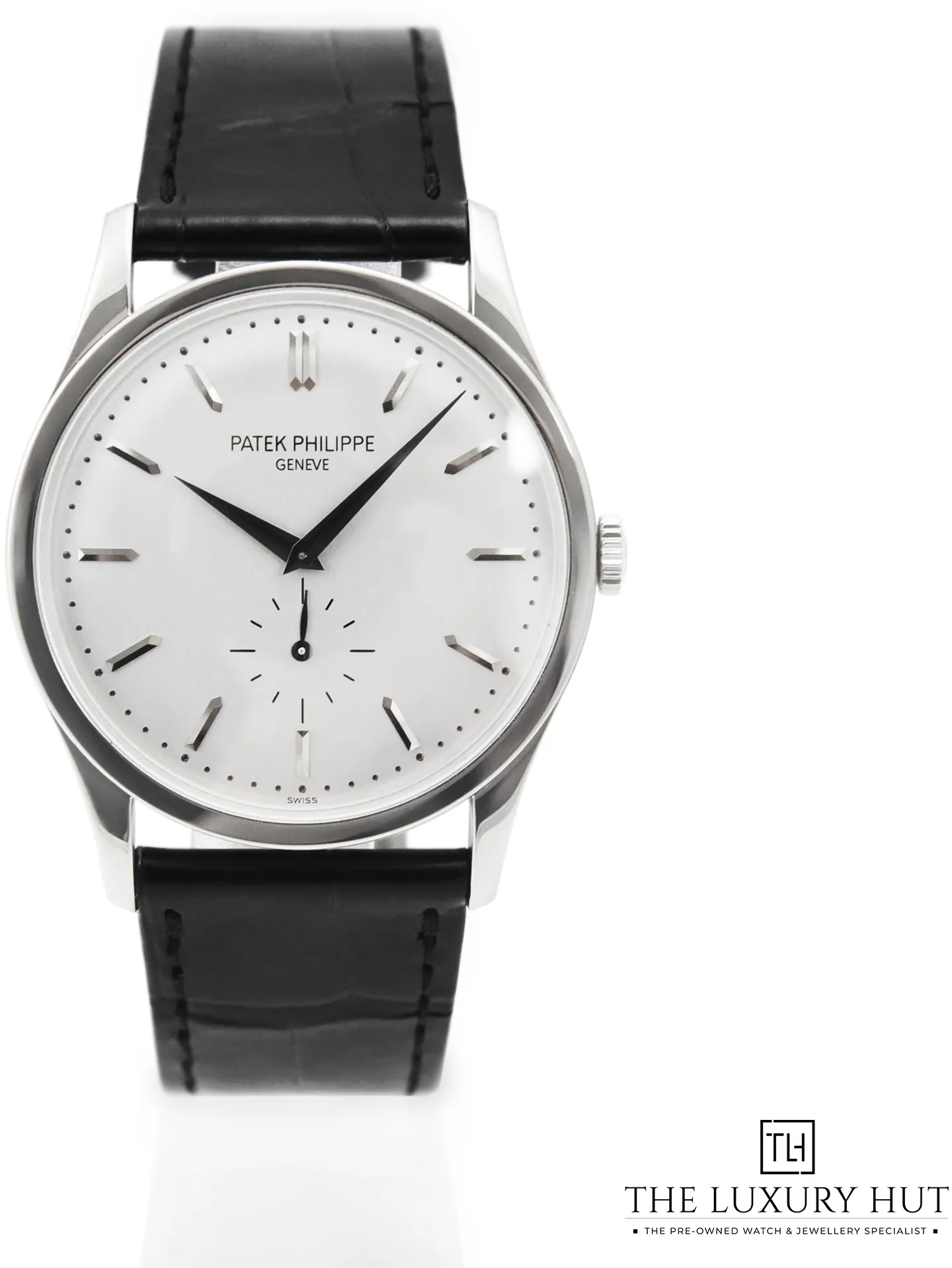 Patek Philippe Calatrava 5196G 37mm White gold Silver