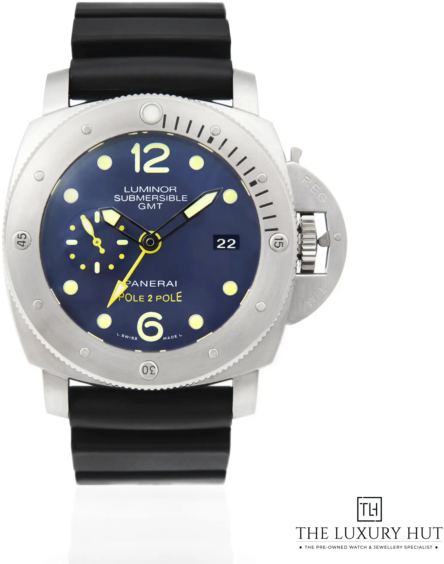 Panerai Luminor Submersible PAM 00719 47mm Titanium Blue